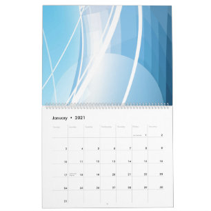 Digital Abstractions Wall Calendar