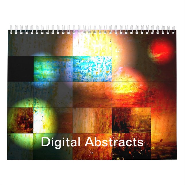 Digital Abstracts Calendar (Cover)