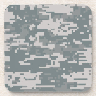 Digital ACU Camoflage Coaster