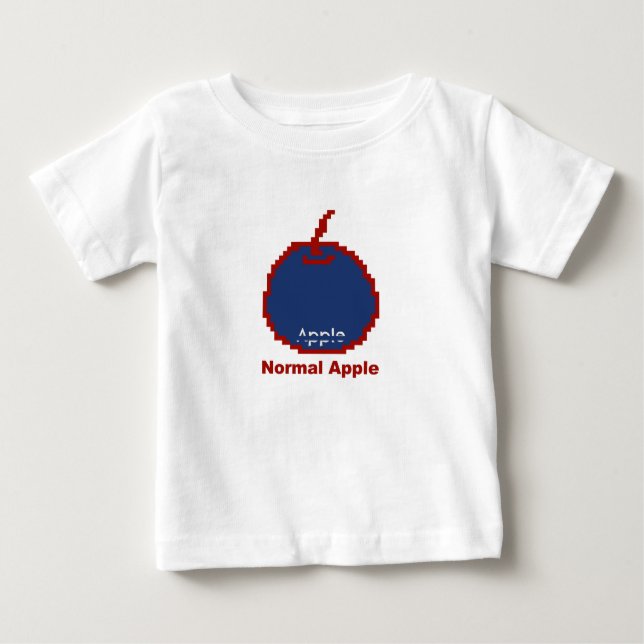 Digital Apple Baby T-Shirt (Front)