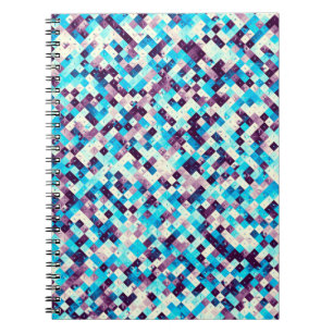 Digital art abstract pattern. Abstract geometric i Notebook