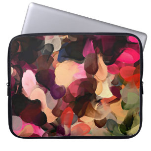 Digital art abstract pattern. Hand drawing modern Laptop Sleeve