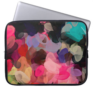Digital art abstract pattern. Hand drawing modern Laptop Sleeve