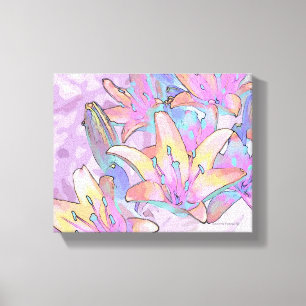 Digital Art - Canvas Print