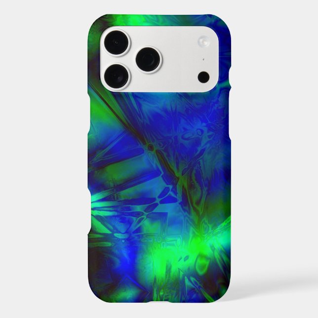 Digital Art Cool Modern Abstract Pattern (Back)