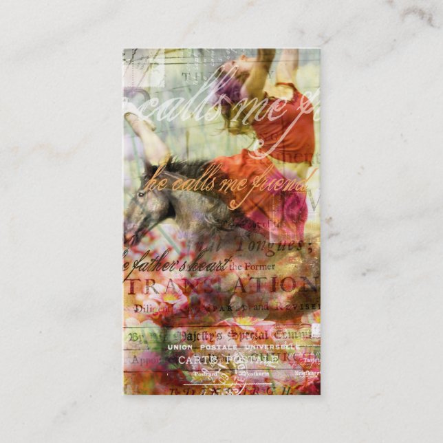 Digital Art Customisable Business Cards (Front)