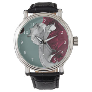 Digital Art Figure Watch