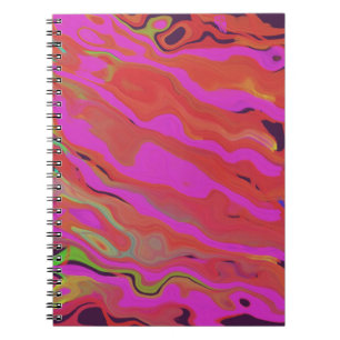 digital art on notebook
