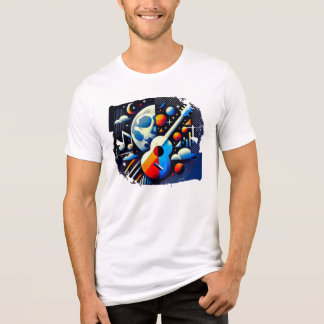 Digital Art T-Shirt - Digital Bloom Tri-Blend Shirt