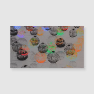 Digital art with round brush strokes.