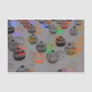 Digital art with round brush strokes. tissue paper