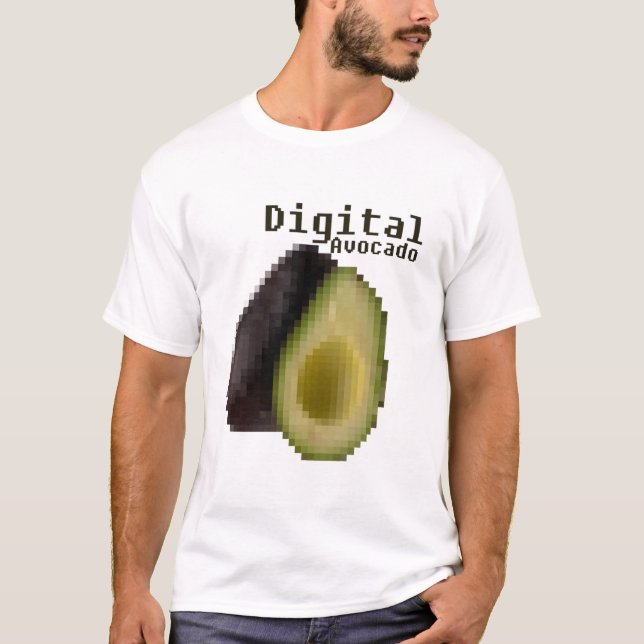 Digital Avocado T-Shirt (Front)