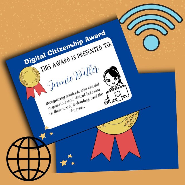 digital award school certificate reward (digital award)