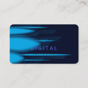Digital Background   Modern Tech Business Card