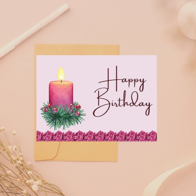 Digital Birthday Card (To My Sweetest Babe: Happy Birthday, Love! Card)