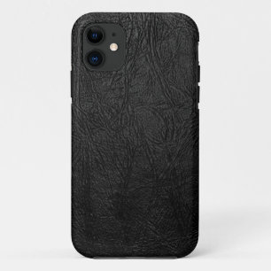 Digital Black Leather Case-Mate iPhone Case