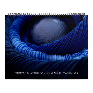 Digital Blasphemy 2027-28 Wall Calendar (24 Month)