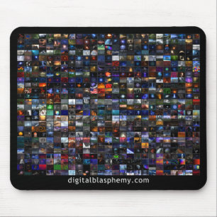 Digital Blasphemy 25 x 25 Mosaic Mouse Pad