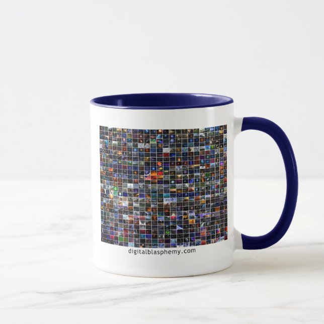 Digital Blasphemy 25 x 25 Mosaic Mug (Right)