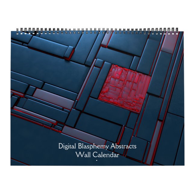 Digital Blasphemy Abstracts Wall Calendar (Cover)