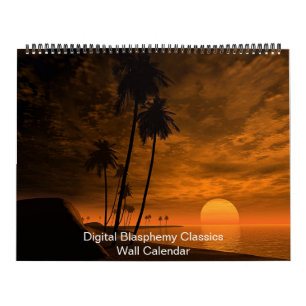 Digital Blasphemy Classics Wall Calendar