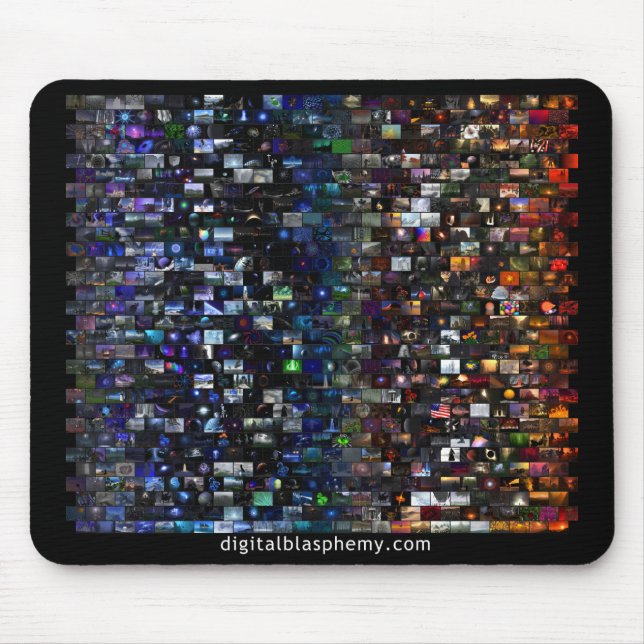 Digital Blasphemy Spectrum Mosaic Mouse Pad (Front)