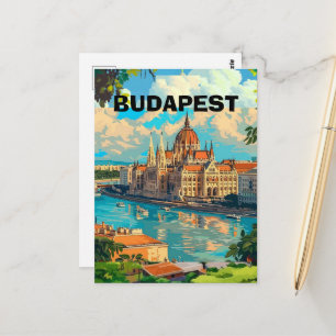 Digital BUDAPEST Surprise Trip Ticket, Hungary Pri Postcard