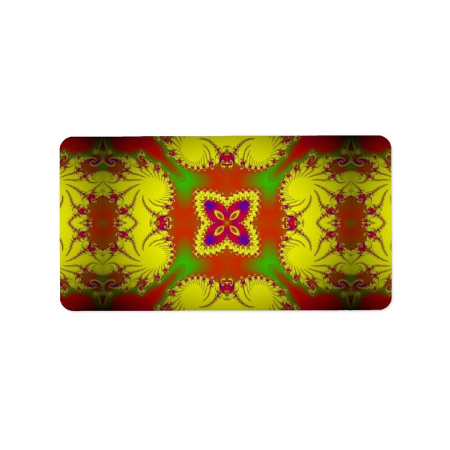 Digital Butterfly Address Label (Front)