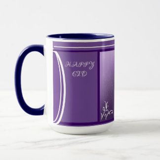 Digital calligraphy HAPPY EID عيد سعيد LS Mug