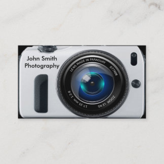 digital camera business card