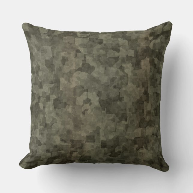 Digital Camo abstract Cushion (Front)