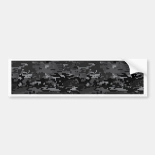 Digital Camo Bumper Sticker