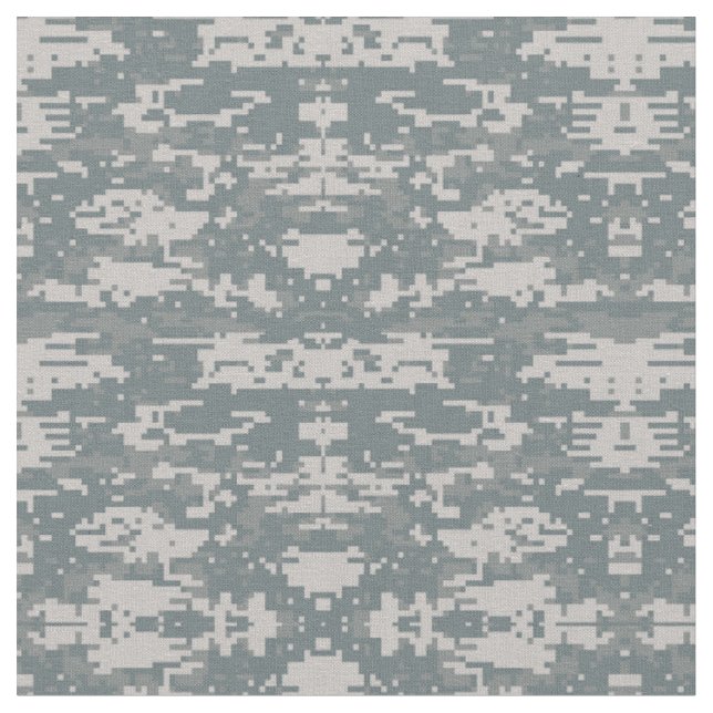 Digital Camo Military Camouflage Armed Forces Fabric (Close Up)