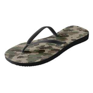 Digital Camouflage Jandals