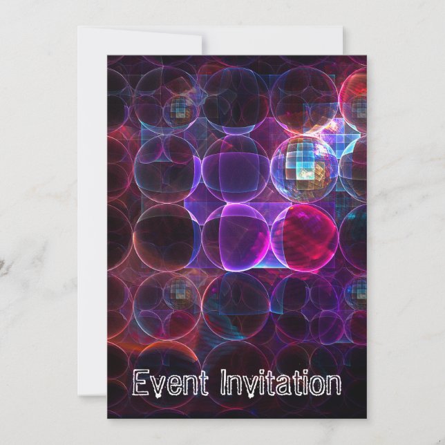 Digital Cavitation Invitation (Front)