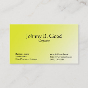 Digital colour,green and yellow business card