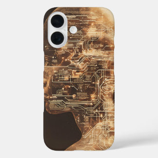 Digital Consciousness iPhone 16 Case
