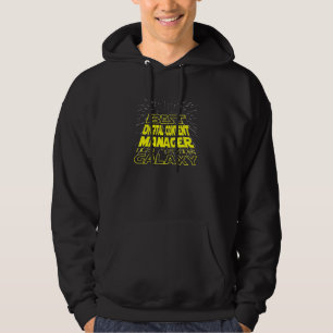 Digital Content Manager Cool Galaxy Job Hoodie