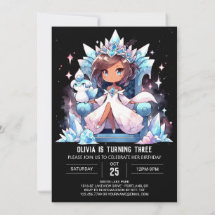 Digital Custom Princess Birthday Invitation