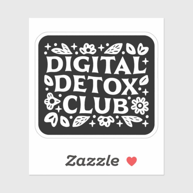 Digital detox club mindfulness reminder (Sheet)