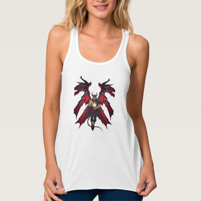 Digital Devil Angel: Esports Guardian Singlet (Front)