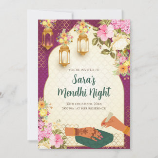 Digital Dholki invite & Digital Mehndi invitations