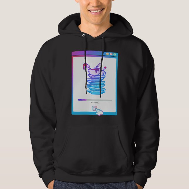 Digital Dishwasher Hoodie (Front)