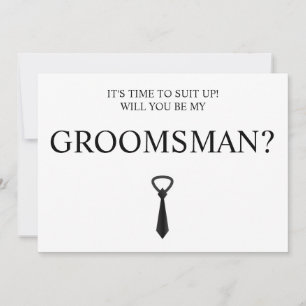 Digital Download Groomsman Card, Groomsmen & Best Invitation