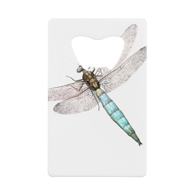 Digital Dragonfly on White (Front)