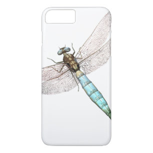 Digital Dragonfly on White Case-Mate iPhone Case