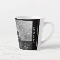 Digital drawing Swan Lake LS Latte Mug
