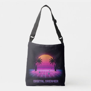 Digital Dreamer Eco-Friendly Tote Aesthetic Bag