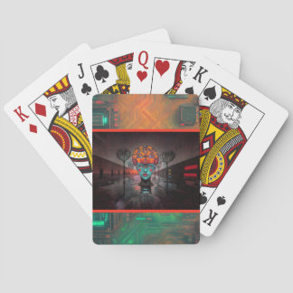 Digital Dreaming Playing Cards