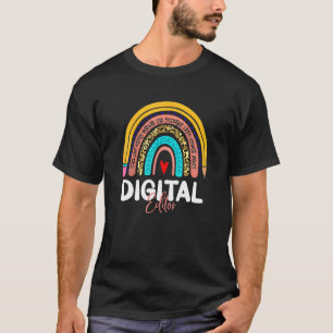 Digital Editor Rainbow News Media Production Commu T-Shirt